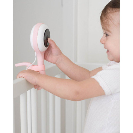 Lollipop caméra, babyphone vidéo wifi - Rose