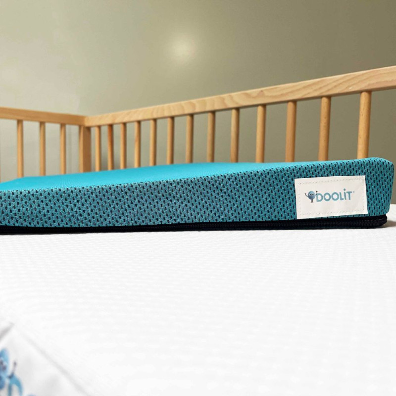 Plan incliné pour lit bébé - P'tit Doo Plan incliné pour lit bébé - P'tit Doo