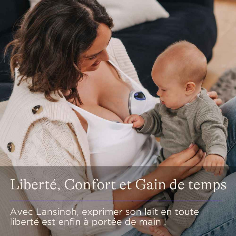 Tire-lait mains libres électrique - Lansinoh