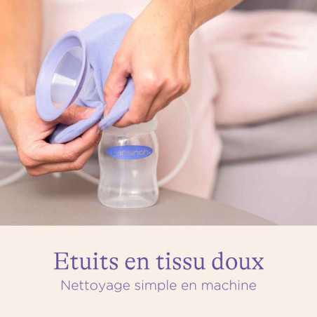 Lot de 2 - Compresses en gel apaisantes chaud-froid Lansinoh
