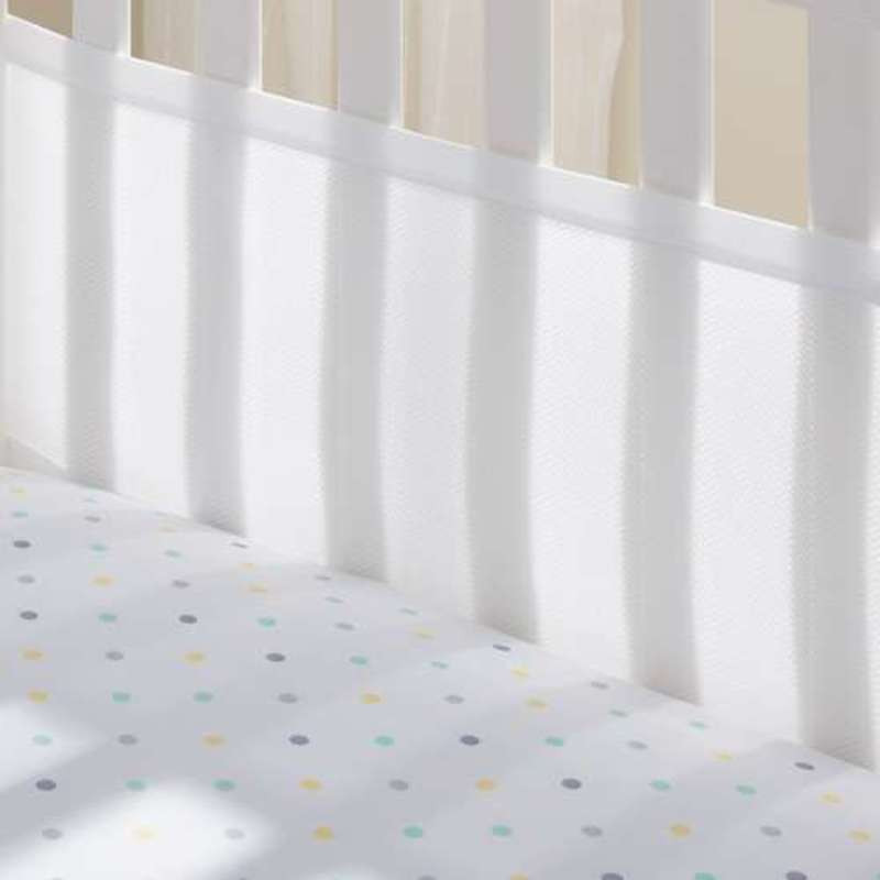 Tour de lit respirant - Classic 2 côtés - Uni Tour de lit respirant - Classic 2 côtés - Uni