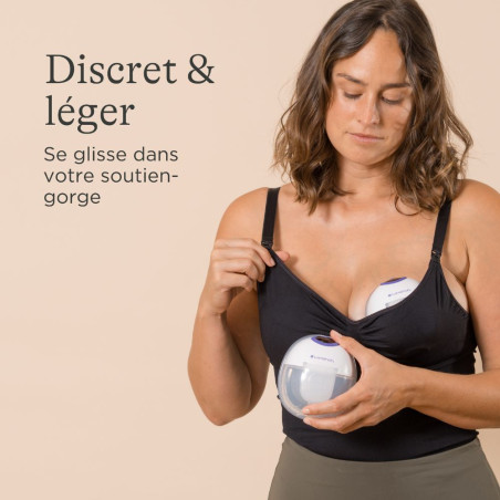 Tire-lait mains libres Simple Lansinoh