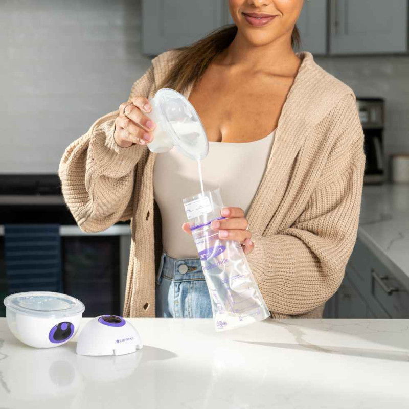 Tire-lait mains libres Simple Lansinoh