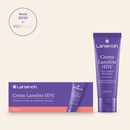 Crème appaisante Lanoline HPA 40ml Lansinoh