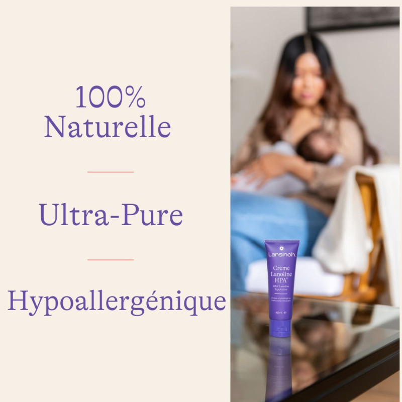 Crème appaisante Lanoline HPA 40ml Lansinoh