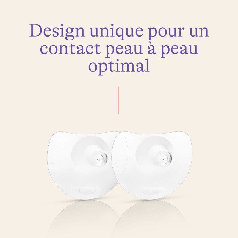 Lot de 2 téterelles T1 21mm Lansinoh