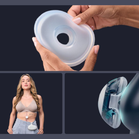 Tire-lait mains libres qualité hospitalière Simple - Elvie Stride 2