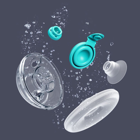 Sacaleches eléctrico manos libres de calidad hospitalaria - Elvie Stride 2