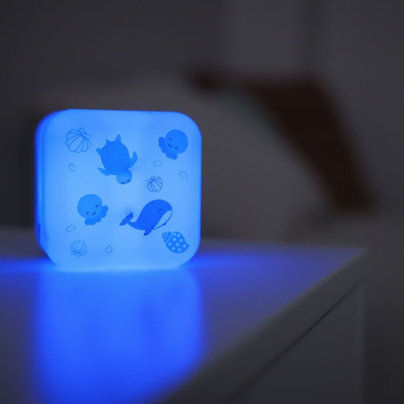 Veilleuse nomade Cube B