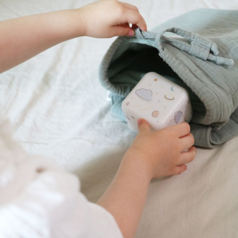 Veilleuse nomade Cube B