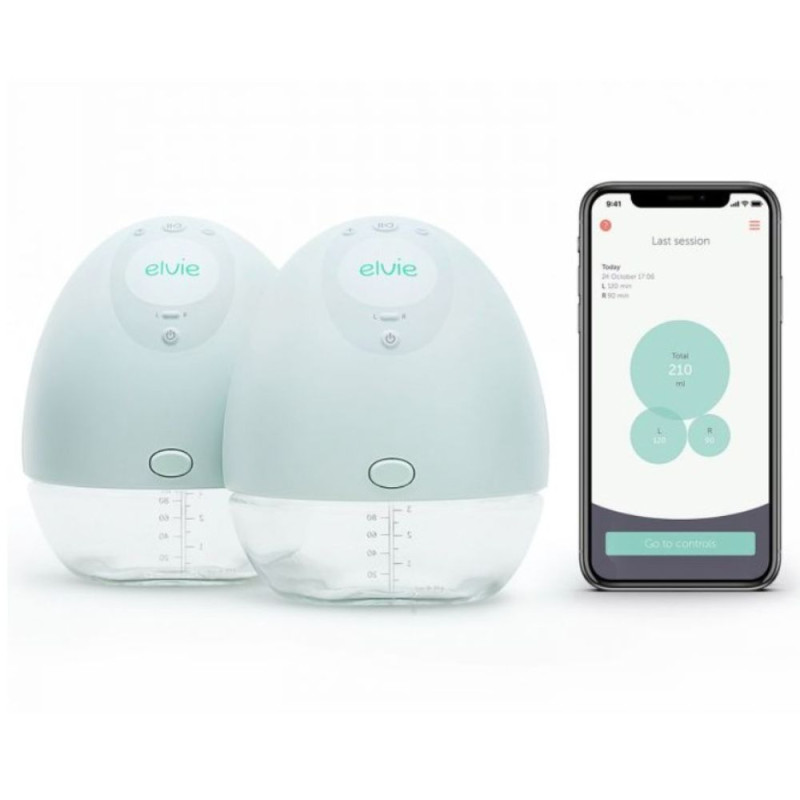 Sacaleches eléctrico manos libres - Elvie Pump
