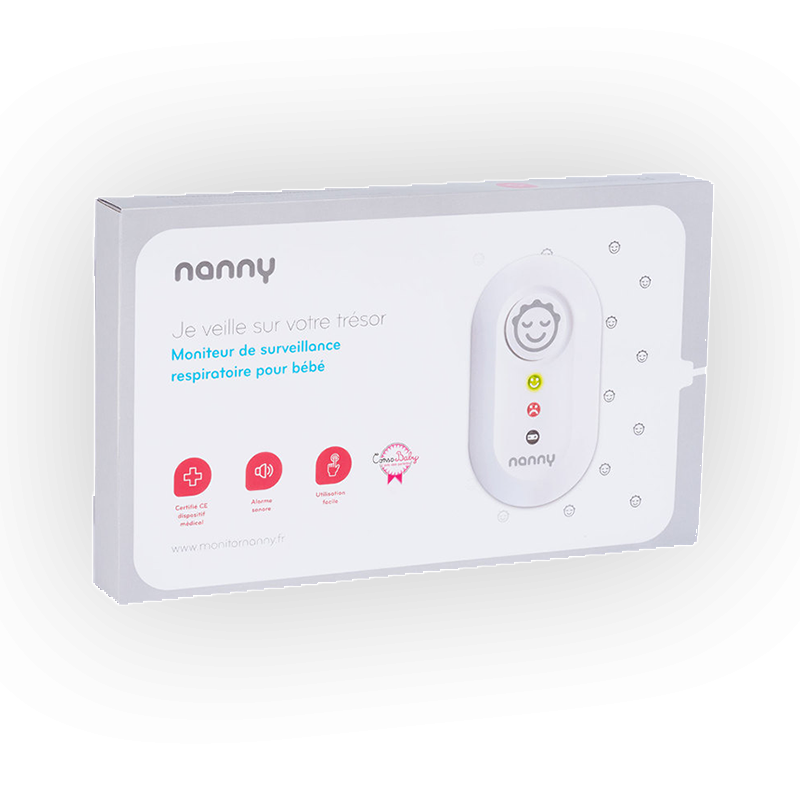 Nanny Care_ Moniteur respiratoire bébé - Nanny Care