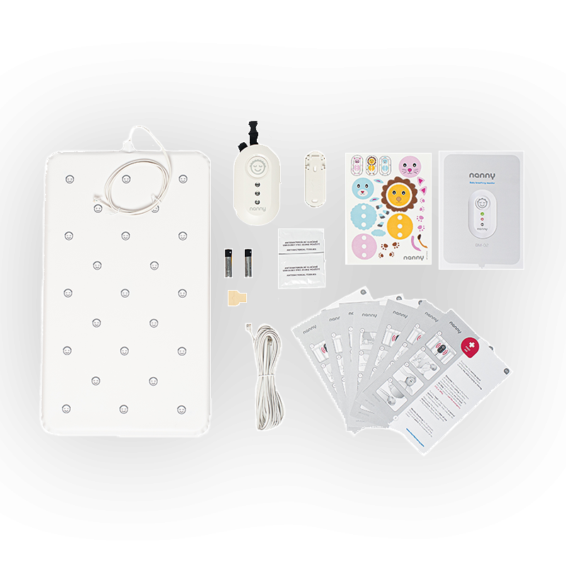 Nanny Care - Pack 2 moniteurs respiratoires bébés - Spécial