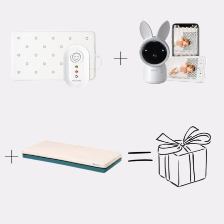 Pack Nanny BM-02 + Matelas Tiny + Babyphone Alnanny Premium
