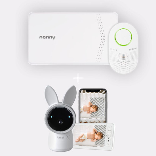 Pack Nanny BM-03 Premium + Babyphone caméra Alnanny Premium