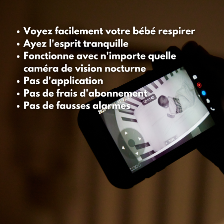 La première gigoteuse qui vous permet de voir bébé respirer 0-6 mois