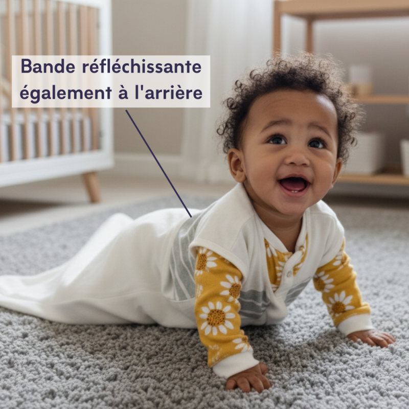 La première gigoteuse qui vous permet de voir bébé respirer 0-6 mois