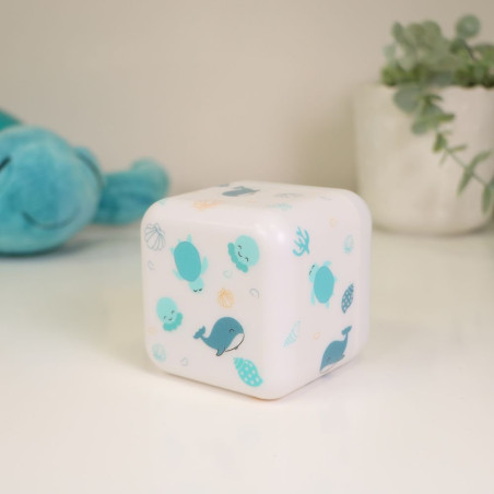 Veilleuse nomade Cube B