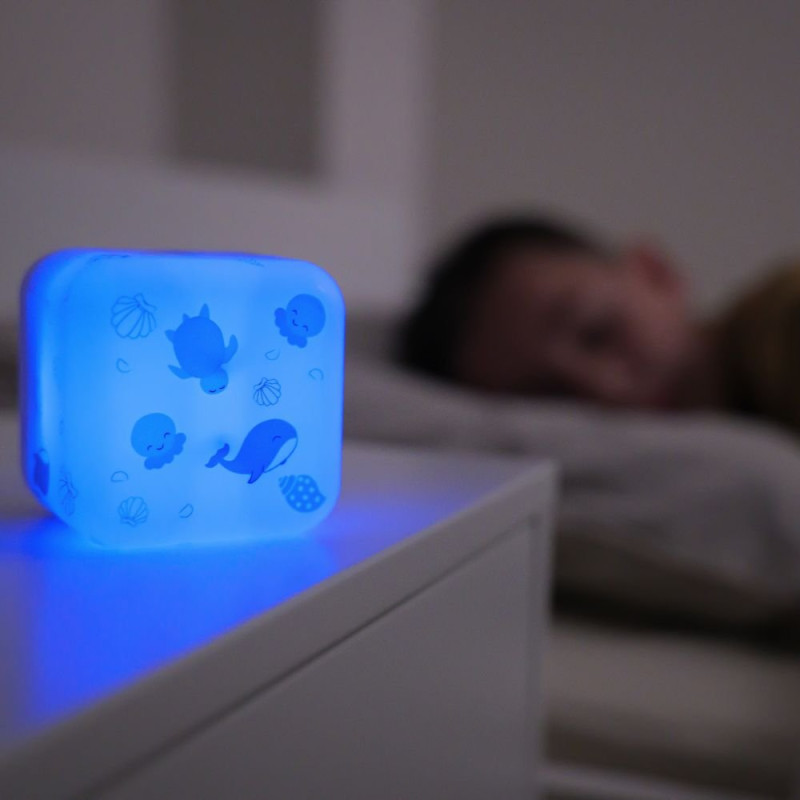 Veilleuse nomade Cube B