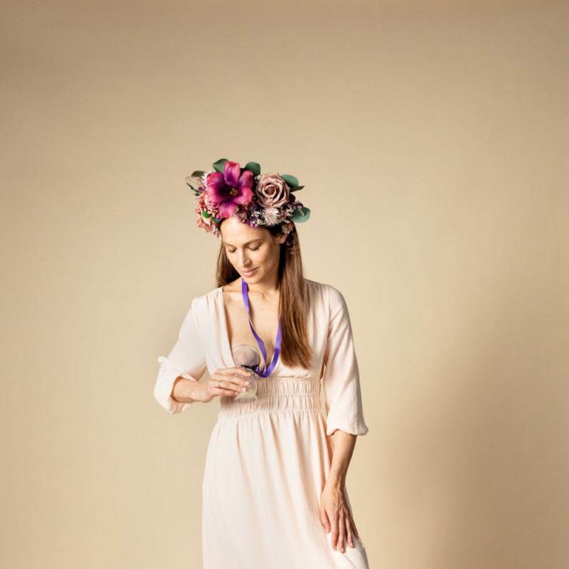 Sacaleches en silicona fisiológica - Lansinoh