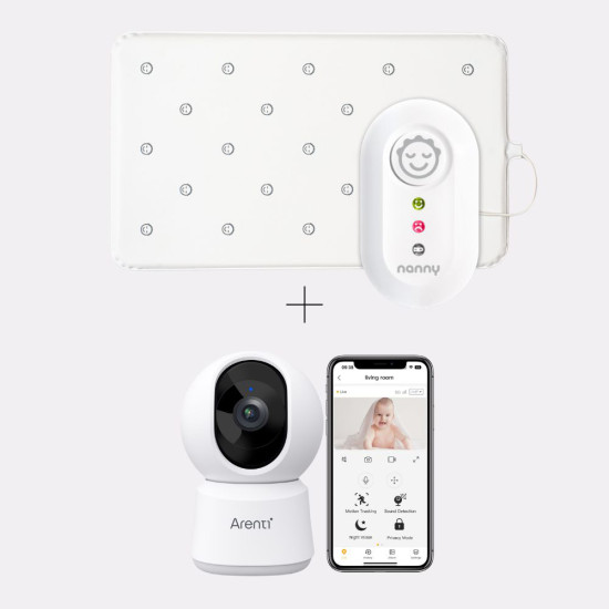 Pack Nanny BM-02 Essentiel & Babyphone caméra Wi-Fi Serenity