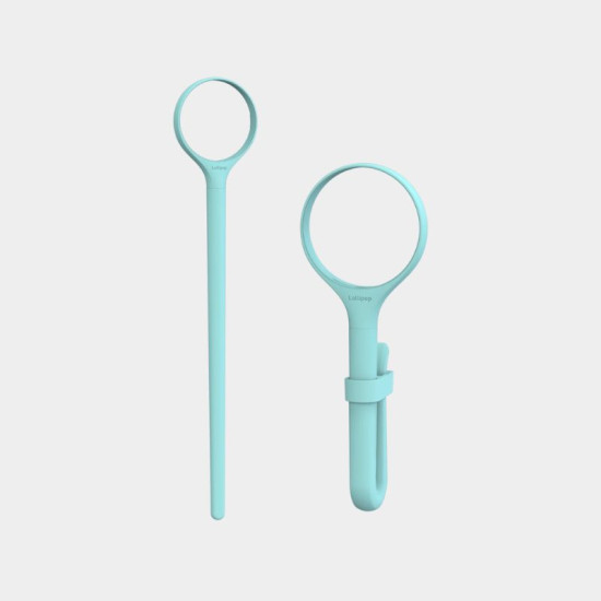 Cámara Lollipop - Vástago 30 cm gris