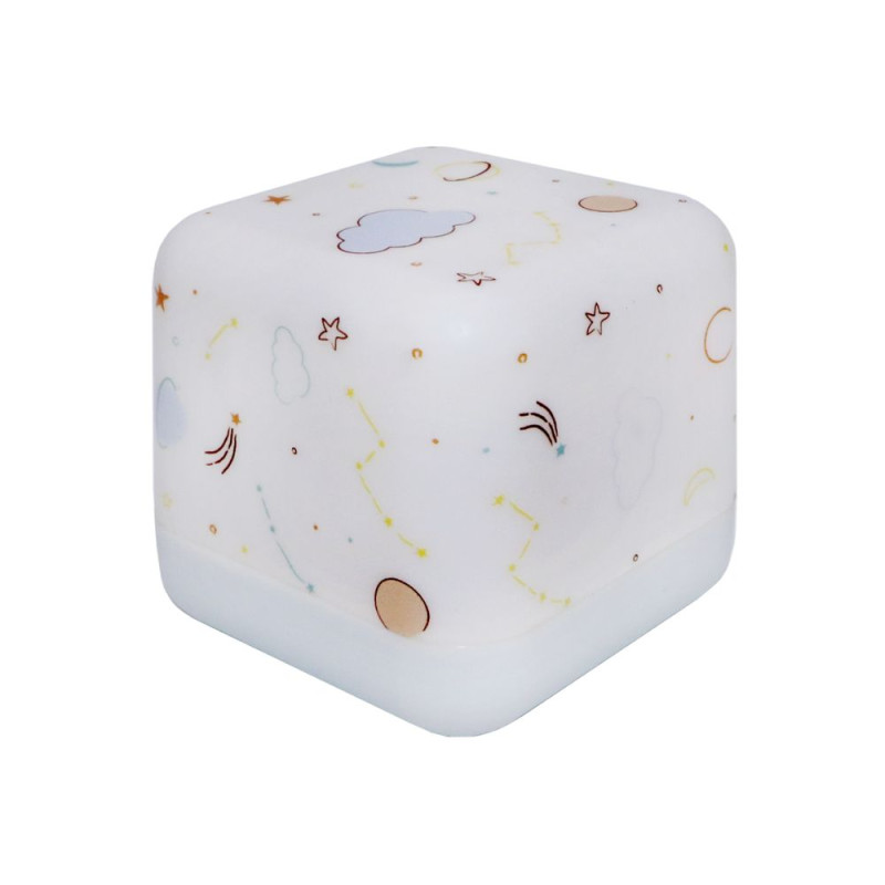 Veilleuse nomade Cube B