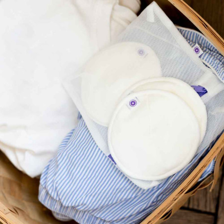 Coussinets d'allaitement lavables x4 Lansinoh