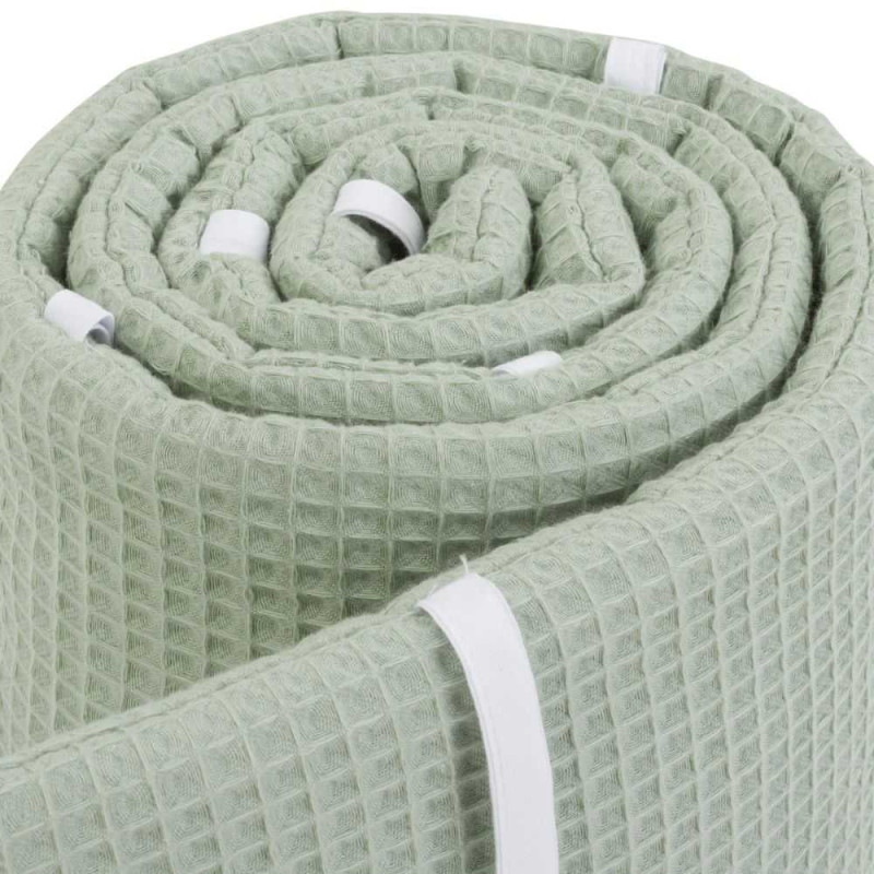 Tour de lit respirant Original 2 côtés en nid d’abeille