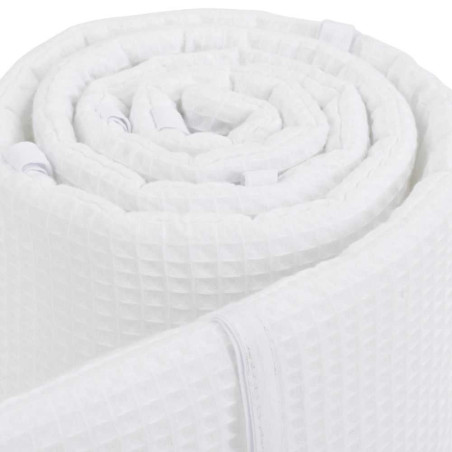 Tour de lit respirant Original 2 côtés en nid d’abeille