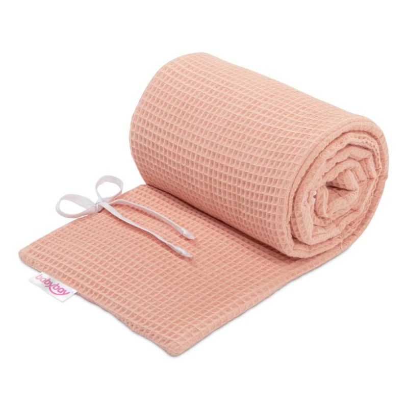 Tour de lit respirant Original 2 côtés en nid d’abeille