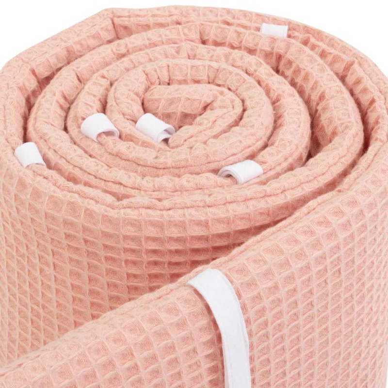 Tour de lit respirant Original 2 côtés en nid d’abeille