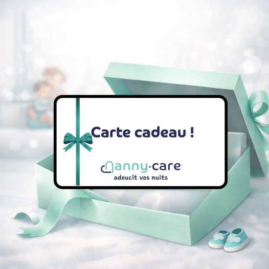 Tarjeta regalo para recién nacidos | Nanny Care – Sueño y seguridad