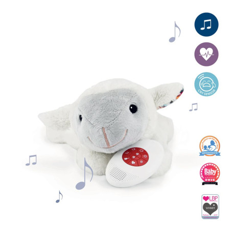 Liz le lapin - Peluche sonore avec capteur de pleurs