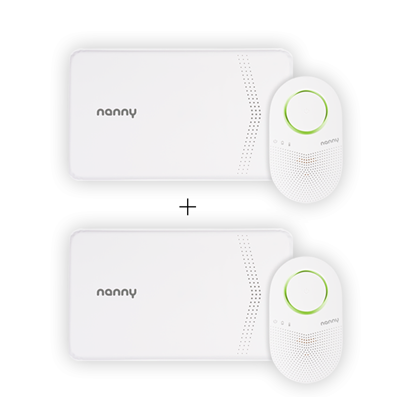 Lot de 2 moniteurs Nanny BM-03