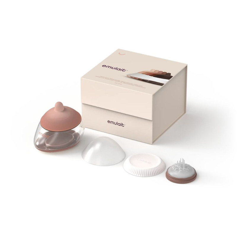 Biberon ergonomique et physiologique