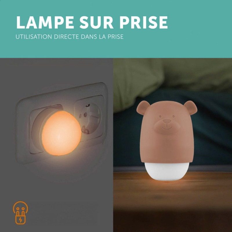 Benny - Veilleuse compacte nomade - Beige