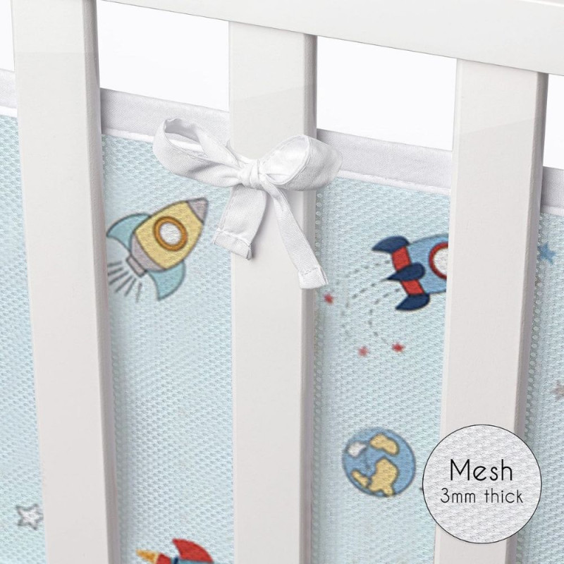 Tour de lit respirant 2 côtés