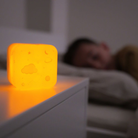 Veilleuse nomade Cube B