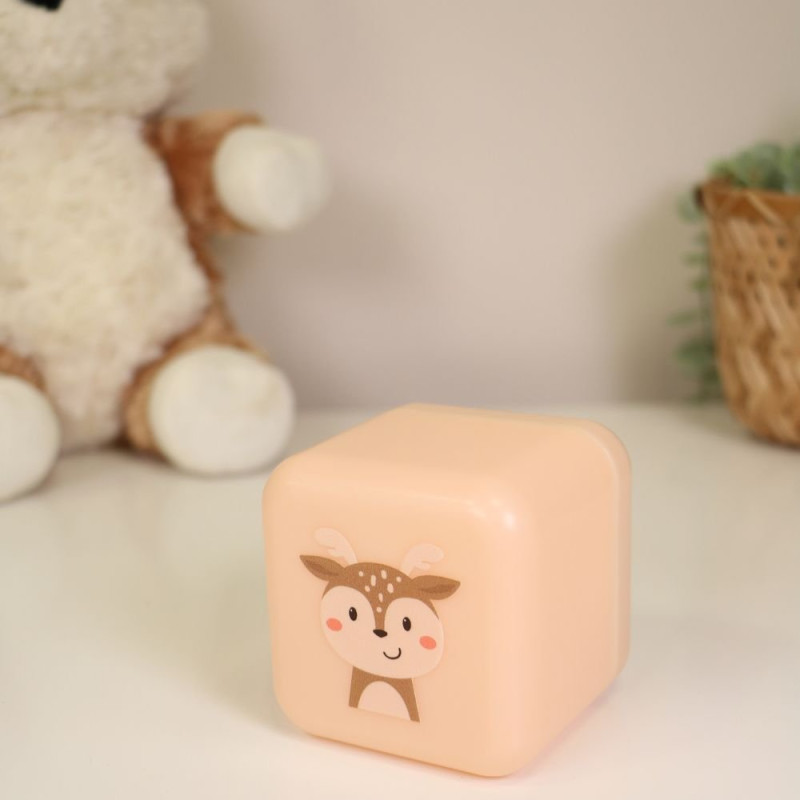 Veilleuse nomade Cube B