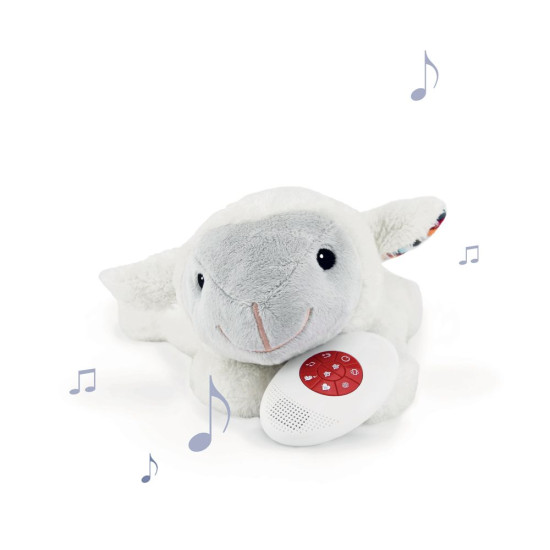 Liz le lapin - Peluche sonore avec capteur de pleurs