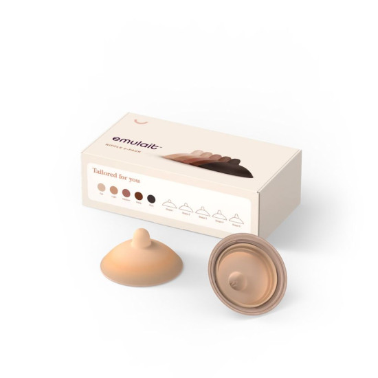 Tétine biberons physiologique - 2 Pack nipples Shape 4 Rich