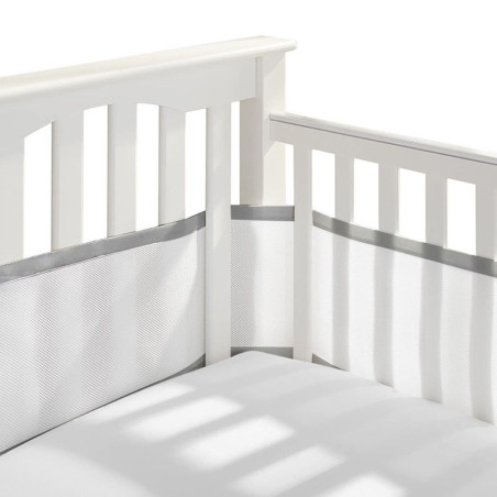 Protector de cuna transpirable de 4 lados