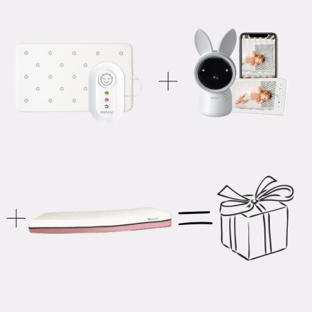 Pack Nanny BM-02 + Matelas Tiny + Babyphone Alnanny Premium