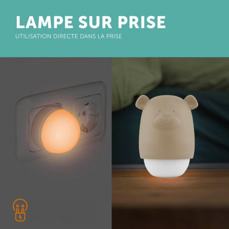 Benny - Veilleuse compacte nomade - Beige