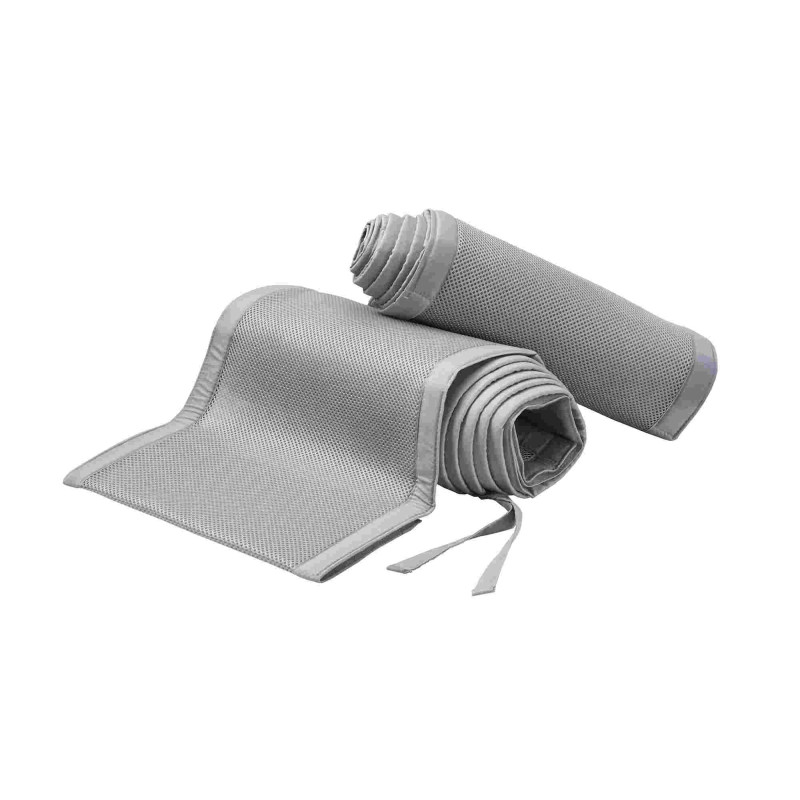 Protector de cuna transpirable de 2 lados