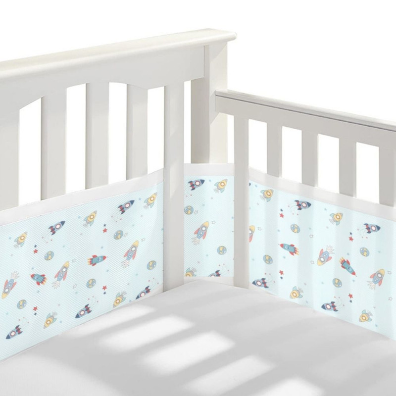 Tour de lit respirant 4 côtés