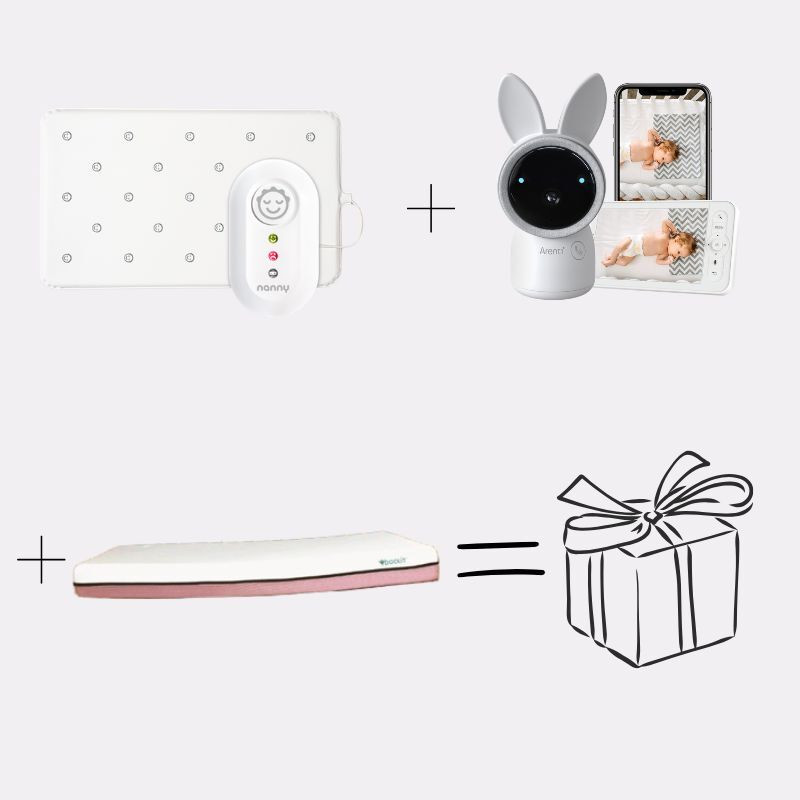 Pack Nanny BM-02 + Matelas Tiny + Babyphone Alnanny Premium