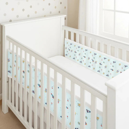 Tour de lit respirant 2 côtés