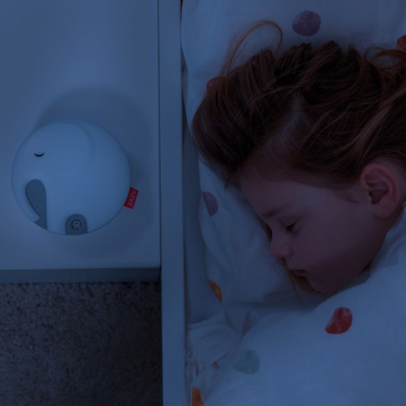 Emmy l’éléphant – Veilleuse bébé avec capteur de pleurs